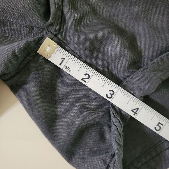 Free People Black Gray Overall Shortalls - Picture 10 of 16